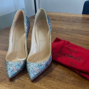 Christian Louboutin Sparkling Multicolor Heels